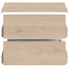 Image de Lot de 2 tiroirs avec tablette pour caisson 60 STORIA