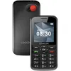 Image de Logicom - Posh S85 téléphone Senior 4G Double SIM - Bouton SOS - Compatible Appareil auditif - Socle de Charge - USB-C - Lampe Torche - Noir