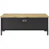 Image de Table basse relevable MANCHESTER coloris noir/chêne