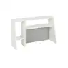 Image de Bureau + surmeuble ELIE coloris gris/ blanc