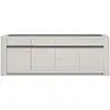 Image de Buffet 4 portes MARCEAU coloris blanc