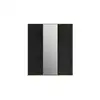 Image de Armoire 3 portes OTELLO coloris noir