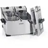 Image de Friteuse inox double cuve 7 L 4000 W KCPFR70X Kitchen Chef Professional