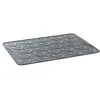 Image de mastrad F45714 Feuille de Cuisson Macaron Coeur Silicone Gris Fumé 30 x 40 x 3 cm