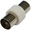 Image de Adaptateur antenne TV LISTO Coaxial 9.52 M/M