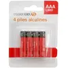 Image de Pile ESSENTIELB POWERPLUS LR03 AAA Lot de 4