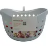 Image de Panier avec pinces à linge ESSENTIELB Panier + 24 pinces rouge et blanc