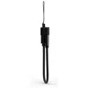 Image de Câble micro USB ADEQWAT vers USB noir 20cm Porte-clés