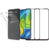 Image de Pack ESSENTIELB Redmi Note 9 Coque + Verre trempé x2