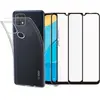 Image de Protège écran ESSENTIELB Oppo A15 Coque + Verre trempé x2