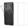 Image de Pack ESSENTIELB Samsung A03s Coque + Verre trempé x2