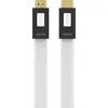 Image de Câble HDMI ESSENTIELB 2.0/18Gbps plat 2M Blanc
