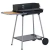 Image de Barbecue charbon ESSENTIELB EBCA3 noir gris sur pieds, 37x23 cm