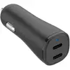 Image de Chargeur allume cigare ESSENTIELB 40W 2x USB-C noir