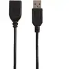 Image de Câble USB ESSENTIELB Rallonge USB A 2.0 3M noire