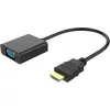 Image de Adaptateur HDMI/VGA ESSENTIELB CONVERTISSEUR HDMI Male vers VGA Femelle
