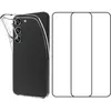 Image de Pack ESSENTIELB Samsung S23+ Coque souple + verre trempe