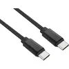 Image de Câble USB C ADEQWAT vers USB-C 2M Noir