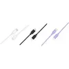 Image de Câble Lightning ESSENTIELB pack 3 câbles USB-C 1M Blanc/Noir/Mauve
