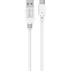 Image de Câble USB C ESSENTIELB vers USB 1M Blanc