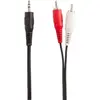 Image de Câble Jack/RCA LISTO J-M/2RCA-M -1m20 - ecp