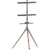 Image de Pied TV ADEQWAT bois Pablo 45-65 pouces