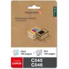 Image de Cartouche d'encre ESSENTIELB Pack Compatible C545/C546 (Noir + 3 Couleurs)