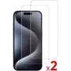Image de Protège écran ESSENTIELB iPhone 16 Pro Max Verre trempé x2