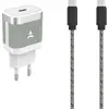 Image de Chargeur + câble ADEQWAT 30W charge rapide USB-C +cable USB-C 1m