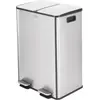 Image de Poubelle de cuisine tri sélectif MIOGO Tri selectif 60L inox