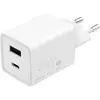 Image de Chargeur ESSENTIELB 32W charge rapide USB-A  / USB-C Blanc