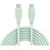 Image de Câble de charge ESSENTIELB vers USB-C silicone 2M Vert