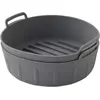 Image de Panier ESSENTIELB Lot de 2 Ronds 20cm en Silicone Réutilisable - Moule Antiadhésif pour AirFryer & Four