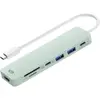 Image de Hub ESSENTIELB 7 en 1 USB C Vert