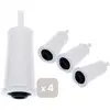 Image de Cartouche filtrante ESSENTIELB pour expresso broyeur, compatible Sage - Lot de 4