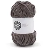 Image de Pingouin - Pelote de Laine Pingo Chenille - Laine à Crocheter et à Tricoter - 100% POLYESTER - Aiguille n°6 - Couleur GRIS