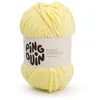 Image de Pingouin - Pelote de Laine Pingo Chenille - Laine à Crocheter et à Tricoter - 100% POLYESTER - Aiguille n°6 - Couleur JAUNE
