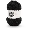 Image de Pingouin - Pelote de Laine Pingo Sherpa - Laine à Crocheter et à Tricoter - 100% POLYESTER - Aiguille n°4 - Couleur NOIR