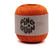 Image de Pingouin - Pelote de Laine Pingo Coco 50 - Laine à Crocheter et à Tricoter - 100% COTON - Aiguille n°2.5 - Couleur ORANGE
