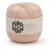 Image de Pingouin - Pelote de Laine Pingo Coco 50 - Laine à Crocheter et à Tricoter - 100% COTON - Aiguille n°2.5 - Couleur BLANC