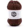 Image de Pingouin - Pelote de Laine Pingo First 6 - Laine à Crocheter et à Tricoter - 100% ACRYLIQUE - Aiguille n°6 - Couleur MARRON