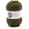 Image de Pingouin - Pelote de Laine Pingo Curl Alpaga - Laine à Crocheter et à Tricoter - 16% LAINE,10% ALPAGA,54% ACRYLIQUE,20% POLYESTER - Aiguille n°6 - Couleur VERT