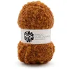Image de Pingouin - Pelote de Laine Pingo Curl Alpaga - Laine à Crocheter et à Tricoter - 16% LAINE,10% ALPAGA,54% ACRYLIQUE,20% POLYESTER - Aiguille n°6 - Couleur ORANGE