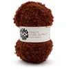 Image de Pingouin - Pelote de Laine Pingo Curl Alpaga - Laine à Crocheter et à Tricoter - 16% LAINE,10% ALPAGA,54% ACRYLIQUE,20% POLYESTER - Aiguille n°6 - Couleur ORANGE
