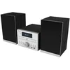 Image de Thomson MIC122BT Home audio micro system 50W Noir, Argent ensemble audio pour la maison - Ensembles audio pour la maison (Système micro audio domestique, Noir, Argent, Uniforme, Avant, 50 W, FM)