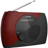Image de THOMSON Radio Portable FM, Tuner Analogique, Secteur ou Piles - Poste Compact pour Écoute en Tous Lieux, Couleur Rouge et Noir - RT353