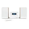 Image de Microchaîne - THOMSON - COSY MIC121BT - Lecteur CD, Bluetooth, Radio FM, MP3, USB - Bois et Blanc