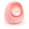 Image de Bigben Veilleuse Réveil Enfant, Chat, Lumineux et Musical, Sons Apaisants et Bruits Blancs, Lumière Réglable au Toucher, Minuterie et Batterie Rechargeable USB-C, Fille et Garçon - NESTKIDSCAT