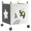 Image de Sauthon Luminaire Enfant à Poser en Coton Gris