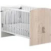 Image de Lit bébé - 120 x 60 cm - Babyprice Lapinou - Sérigraphie lapin